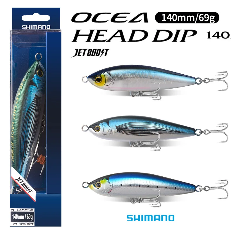 Shimano 140 мм 69 г OT140P большой размер морской Троллинг рыболовный плавающий карандаш приманка для скумбрии приманки ловли тунца