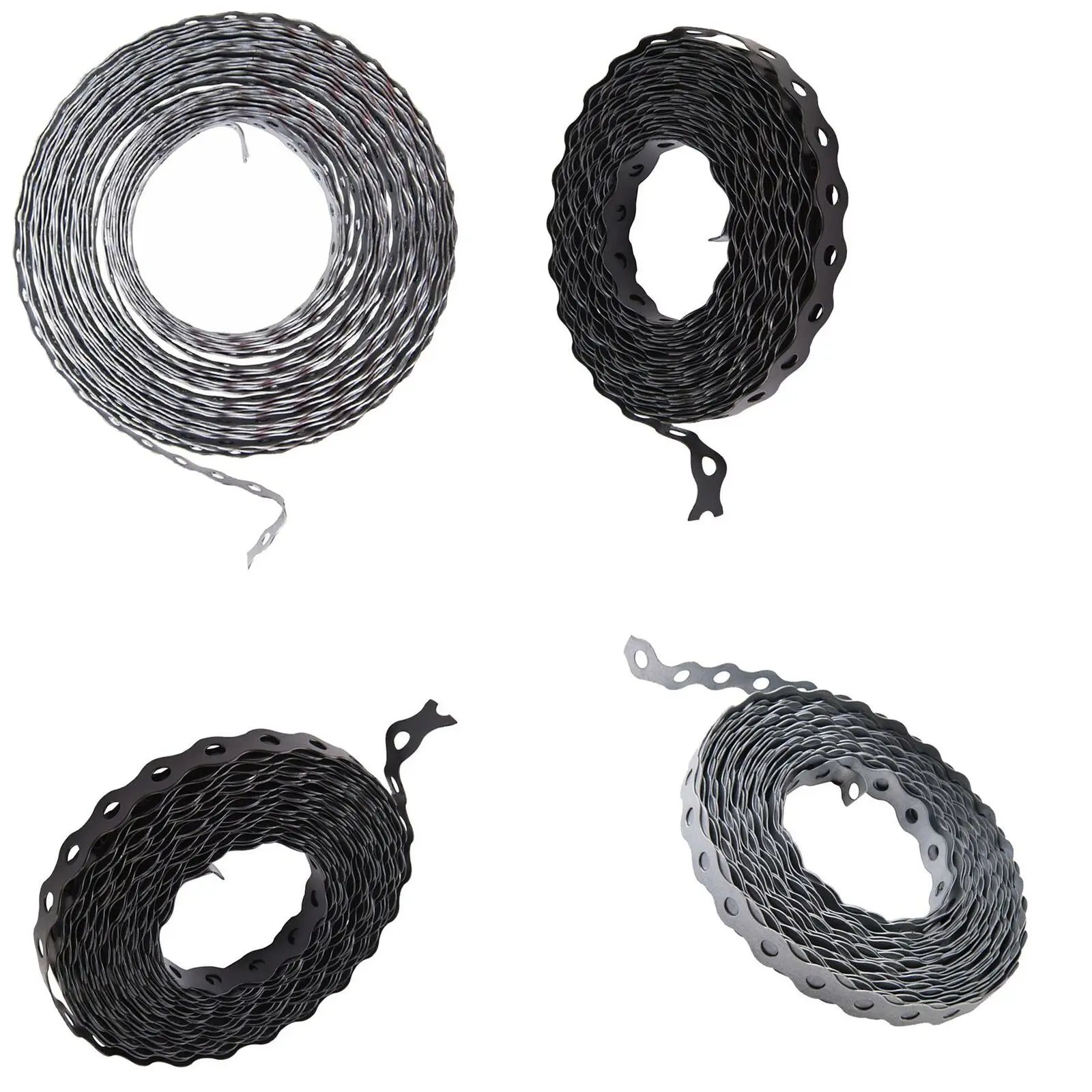 Galvanized Perforated Band with a plastic dispenser for fixing, supporting cable, ducting and many more superficial