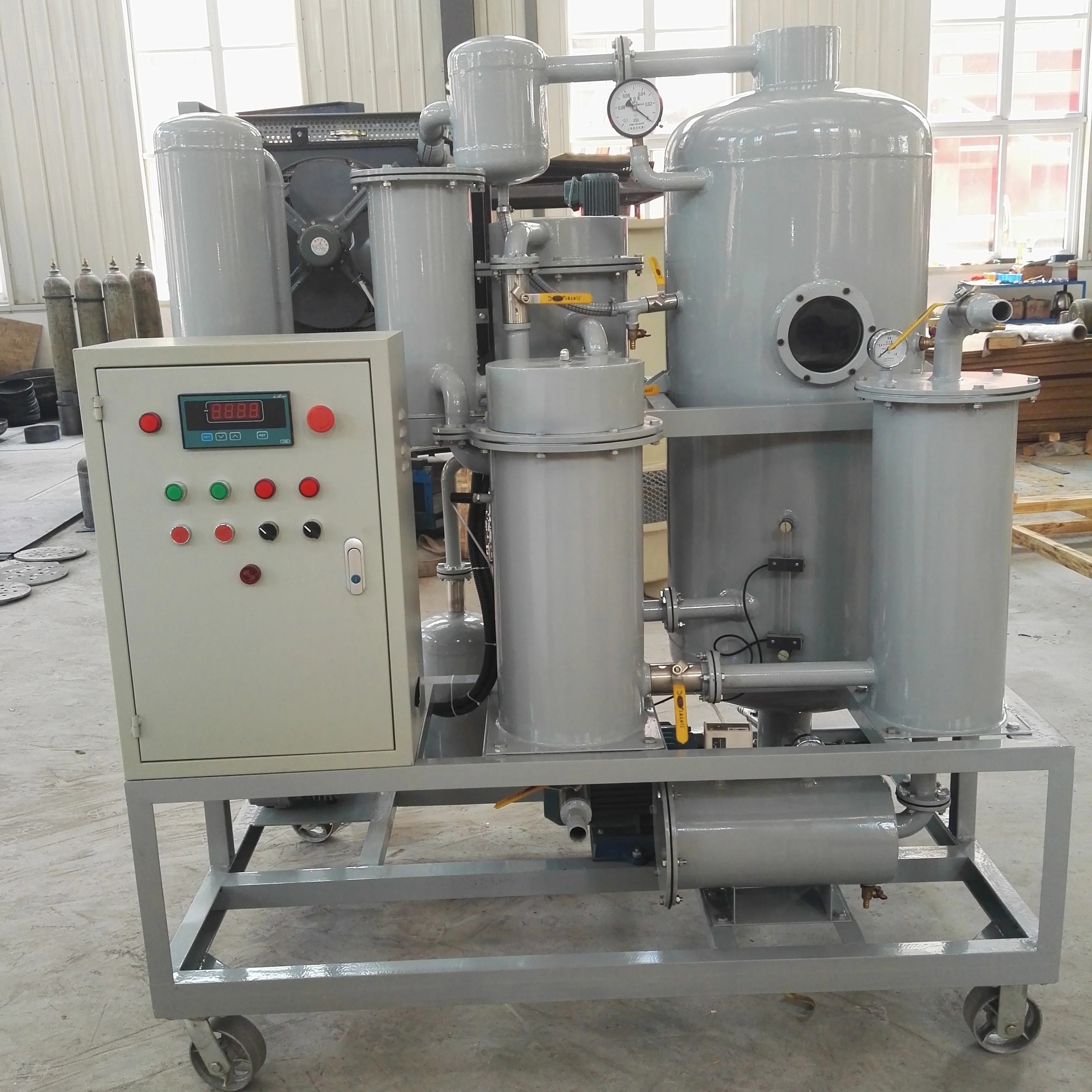 Used Motor Oil Recycling Machines New Product  Environmentally Friendly Hydraulic Oil Pump Provided Vacuum Filtration