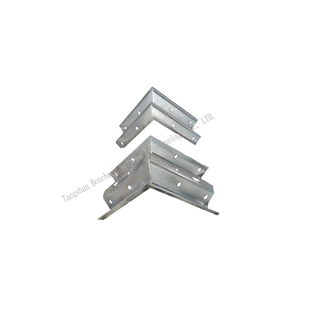 Hot galvanized 90°Terminal end   Thriebeam Highway Guardrail End Terminal Connector