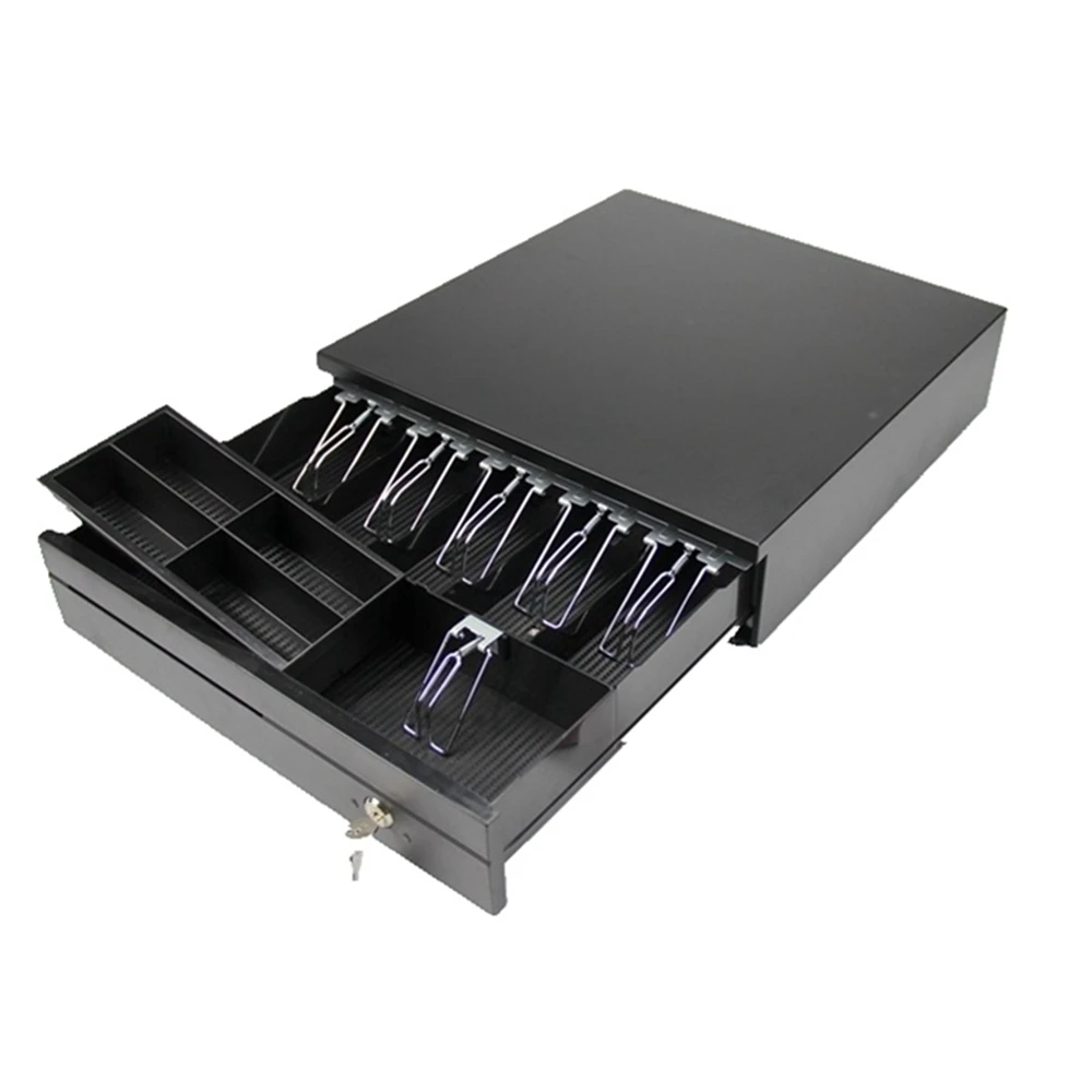 
High Quality Supermarket Money Lock Box Cash Register Drawer 