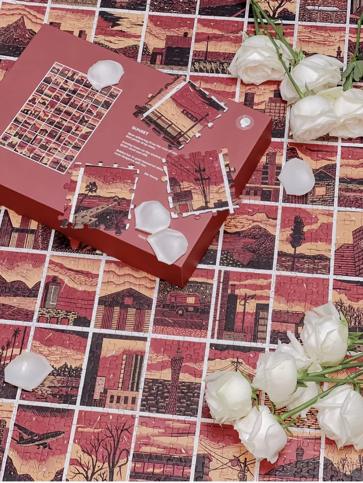 Personalized 100 500 1000 pcs Puzzle Custom Picture Printed OEM Unique Jigsaw Puzzles Manufacturers For Adults Kids High Quality