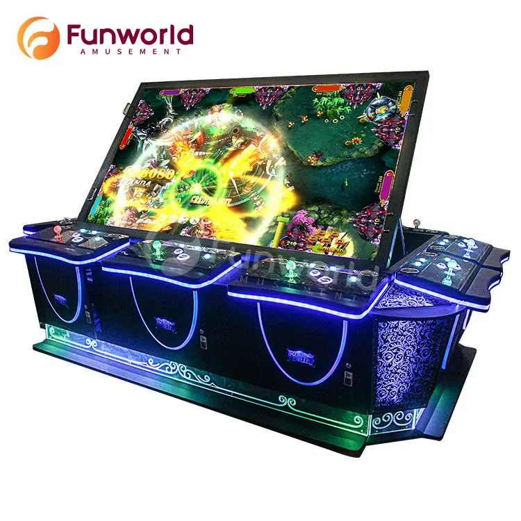 86 дюймов 10 плеер Делюкс шкаф рыболовная игра машина включает провода и ключевые части рыбный стол