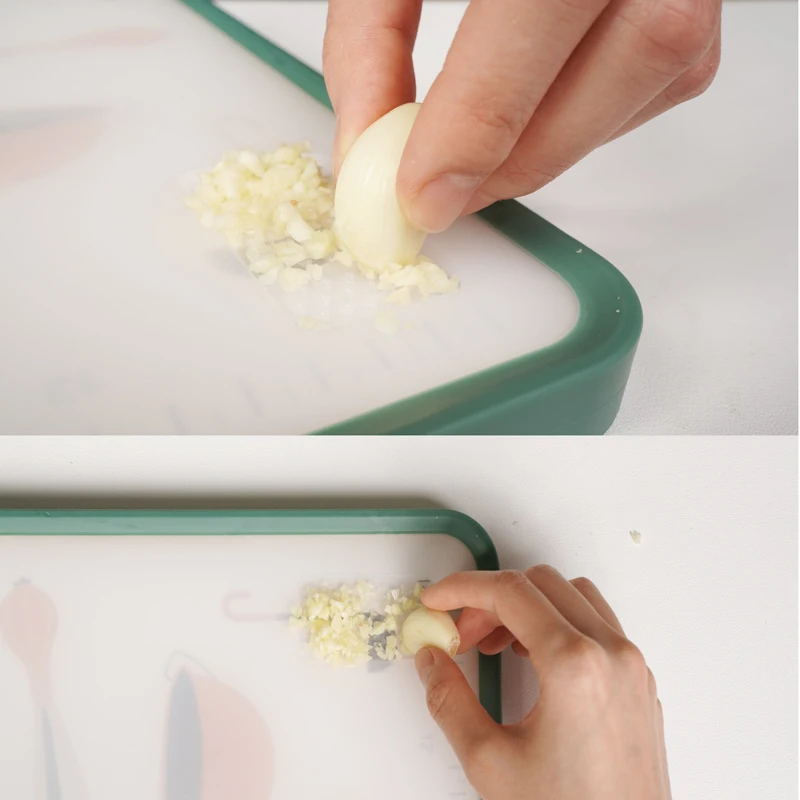 Cutting Board Kitchen Board Durable Chopping Block Wholesale PE Plastic Blue Kitchenware Rectangle Shrink Wrap Easy to Clean