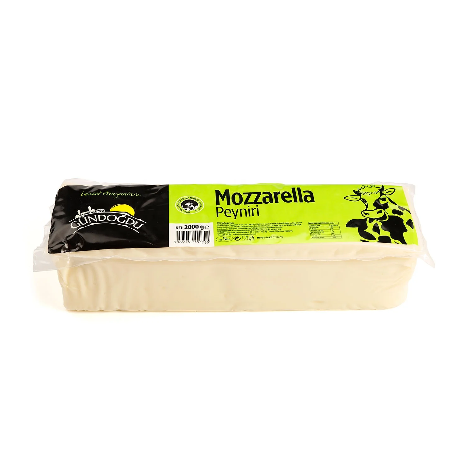 
Original Delicious Fresh Mozzarella Cheese 2000g 
