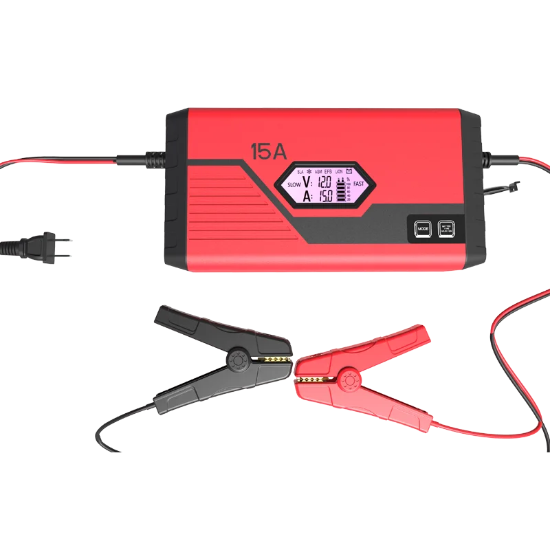 AC to DC 12 Voltage  15 Amp fast Car battery charger 12 voltage 7.5 Amp battery charger and Cigarette 12V / 6 Amp