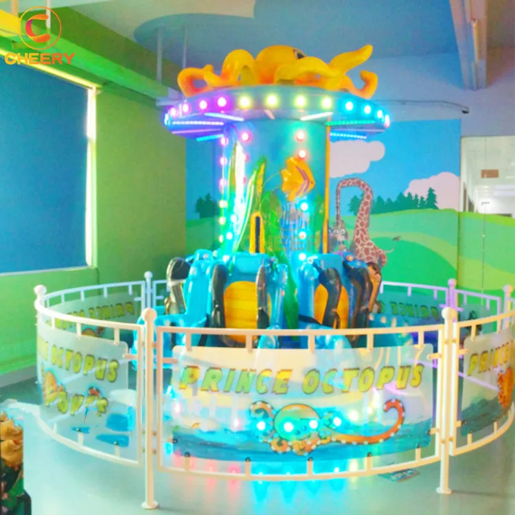 Children games amusement park shopping mall small free fall mini sky drop tower rides for sale