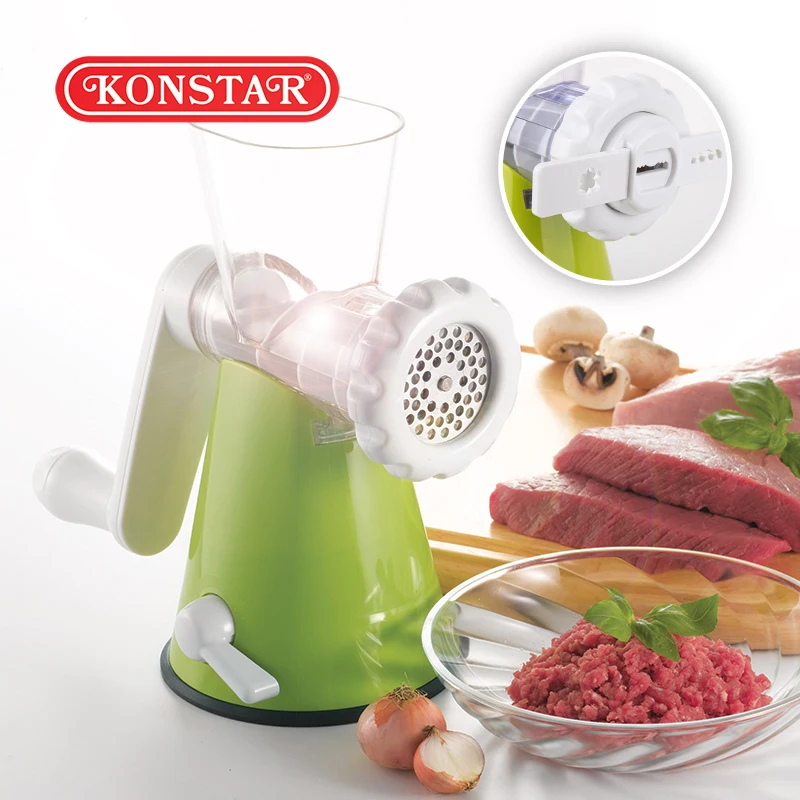 Worldwide Promotional Stainless Steel Simple Green Manual Cut Vegetable Tabletop Cookie Maker Mincer Machine