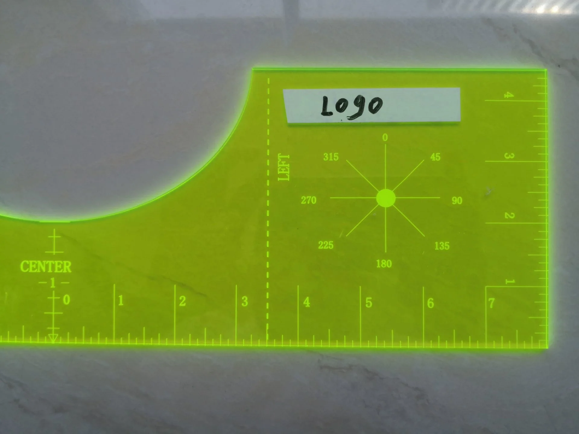 T-Shirt Acrylic Ruler Tshirt Ruler Guide for Vinyl, Shirt Alignment,Transparent T Ruler