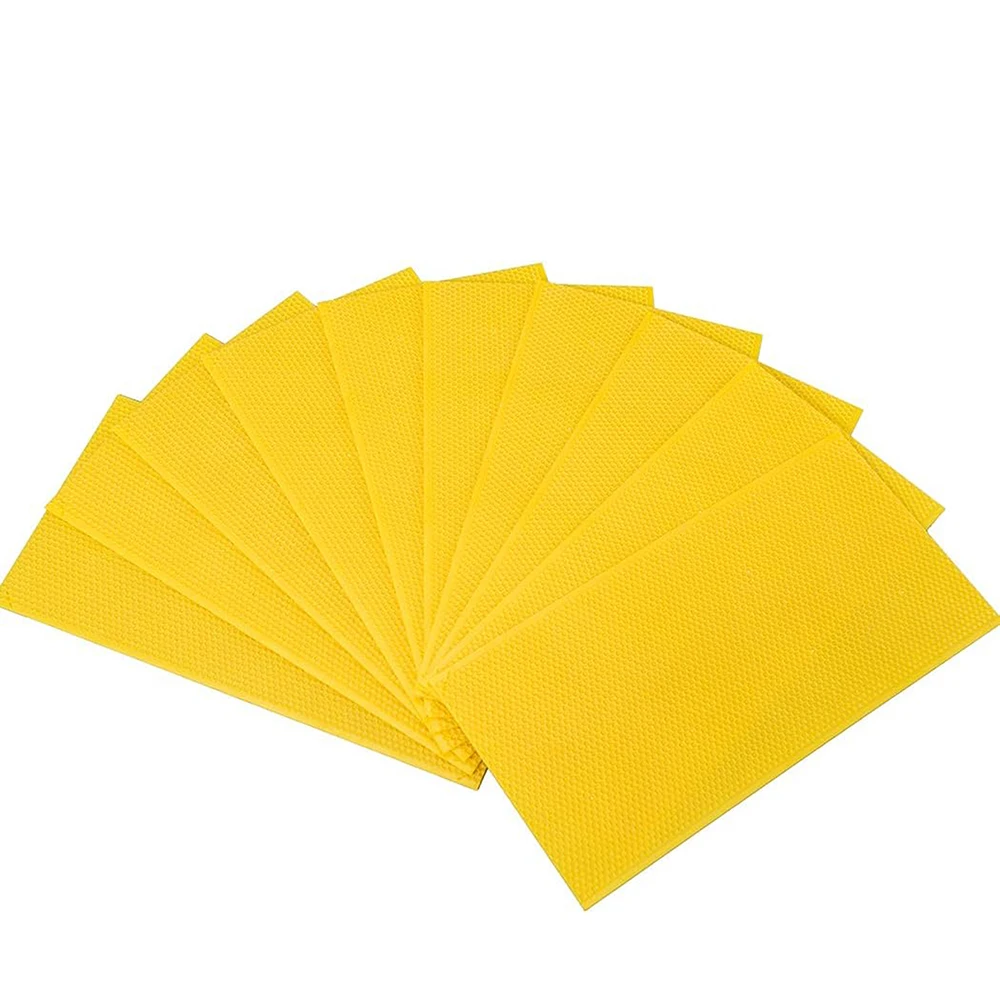 Beekeeping waxed deep depth bee plastic foundation sheet beehive foundation for beekeeping