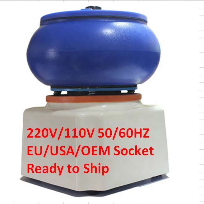 Vibratory tumbler desktop 5 liter jewelry vibratory tumbler polishing plastic vibratory tumbler bowl