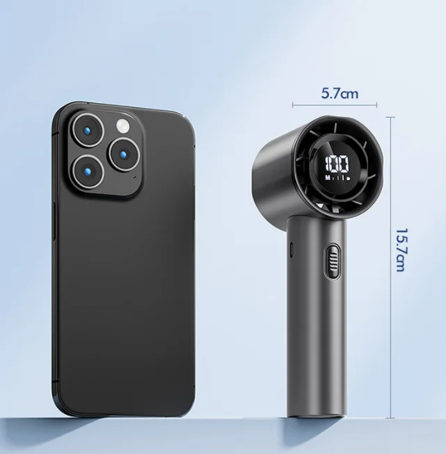 strong wind Wholesale Portable USB charging Handheld Fan 3 Speed Outdoor Travel Summer Fan Handheld Mini fan