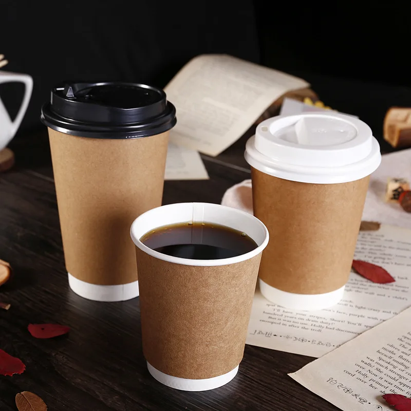 Custom best selling single double wall 8oz 12oz 16oz disposable hot drink paper cup with factory price