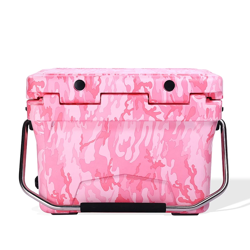 Wholesale Rotomold Insulation Ice Beverage Beer Wine Bottle Camping Coolers Cooler Box Bag Hard Coolers box with wheels and tap