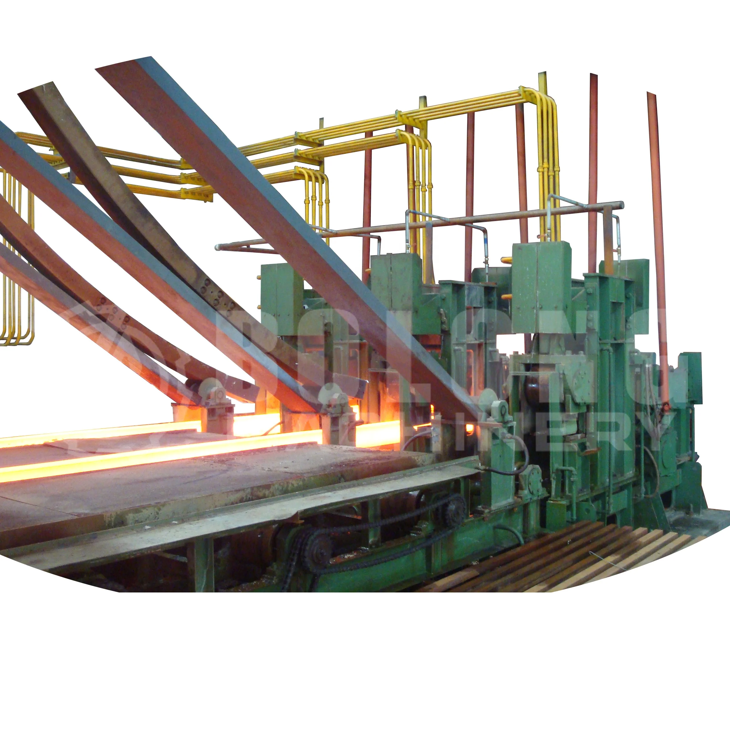 continuous casting machine for rebar and wire rod production line
