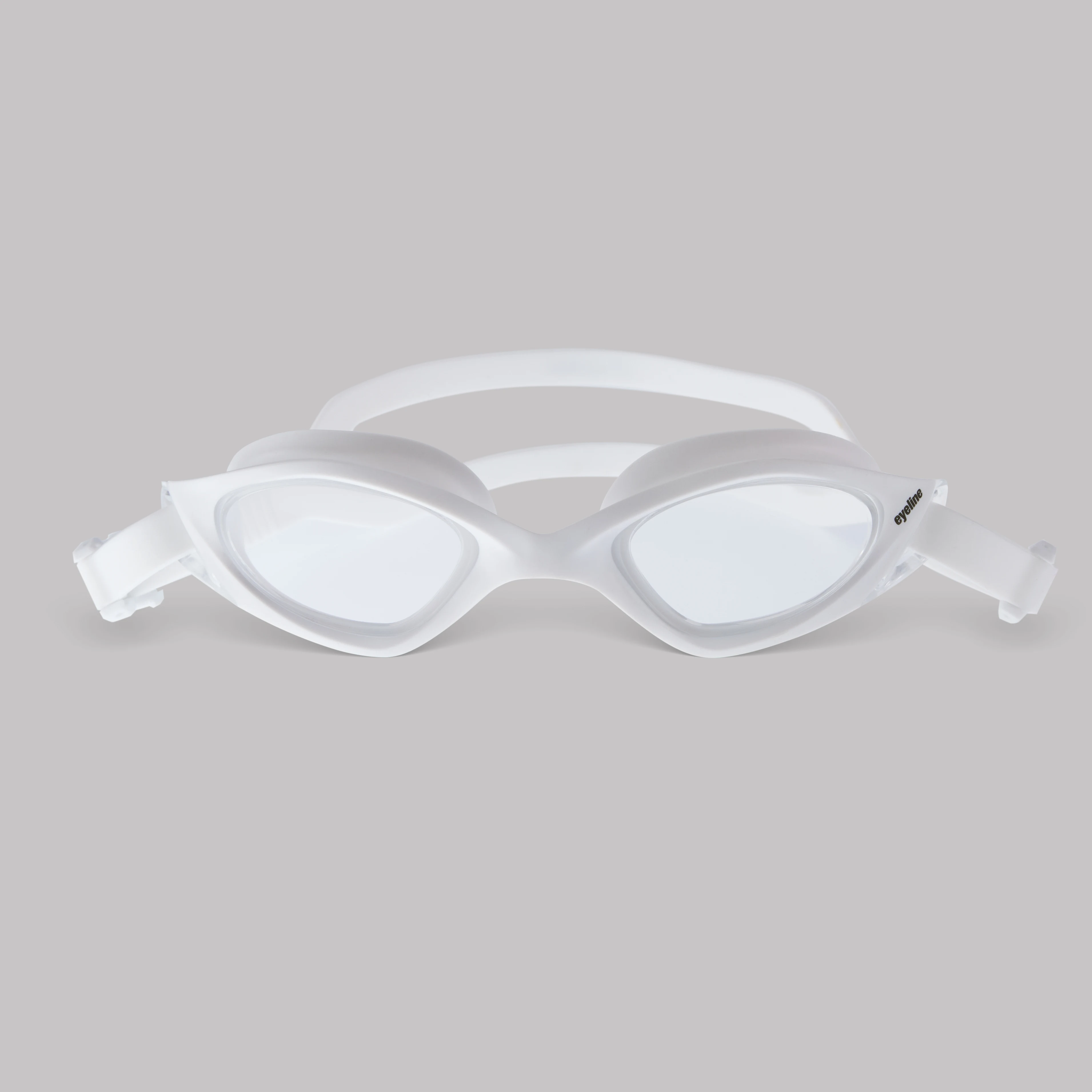 Professional Racing Adult Swim Goggles with Customized Logo No-Leak Anti-Fog UV Protection Waterproof Glasses Black Strap-OEM
