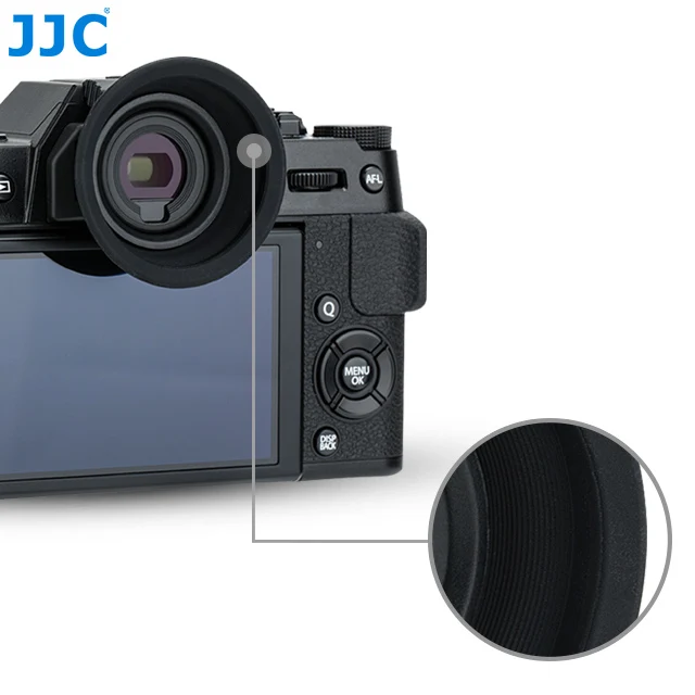 
Kiwifotos Soft Silicone Camera Eyepiece for Fujifilm X-T30, X-T20, X-T10 