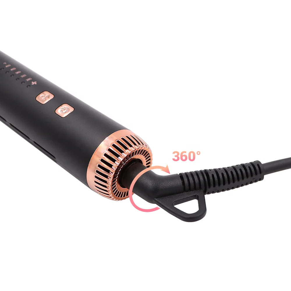 2 in 1 Professional Hair Flat Iron Straightener Hair Curler with Airflow Hair Styler