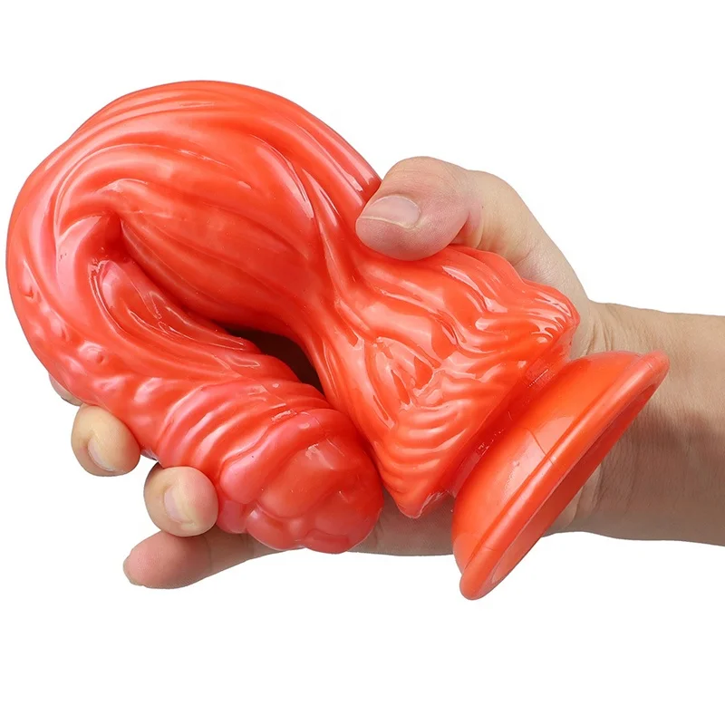 Heteromorphic Silicone Sex Anal Vagina Masturbation Dildo Anal Plug Soft Dildo for Women
