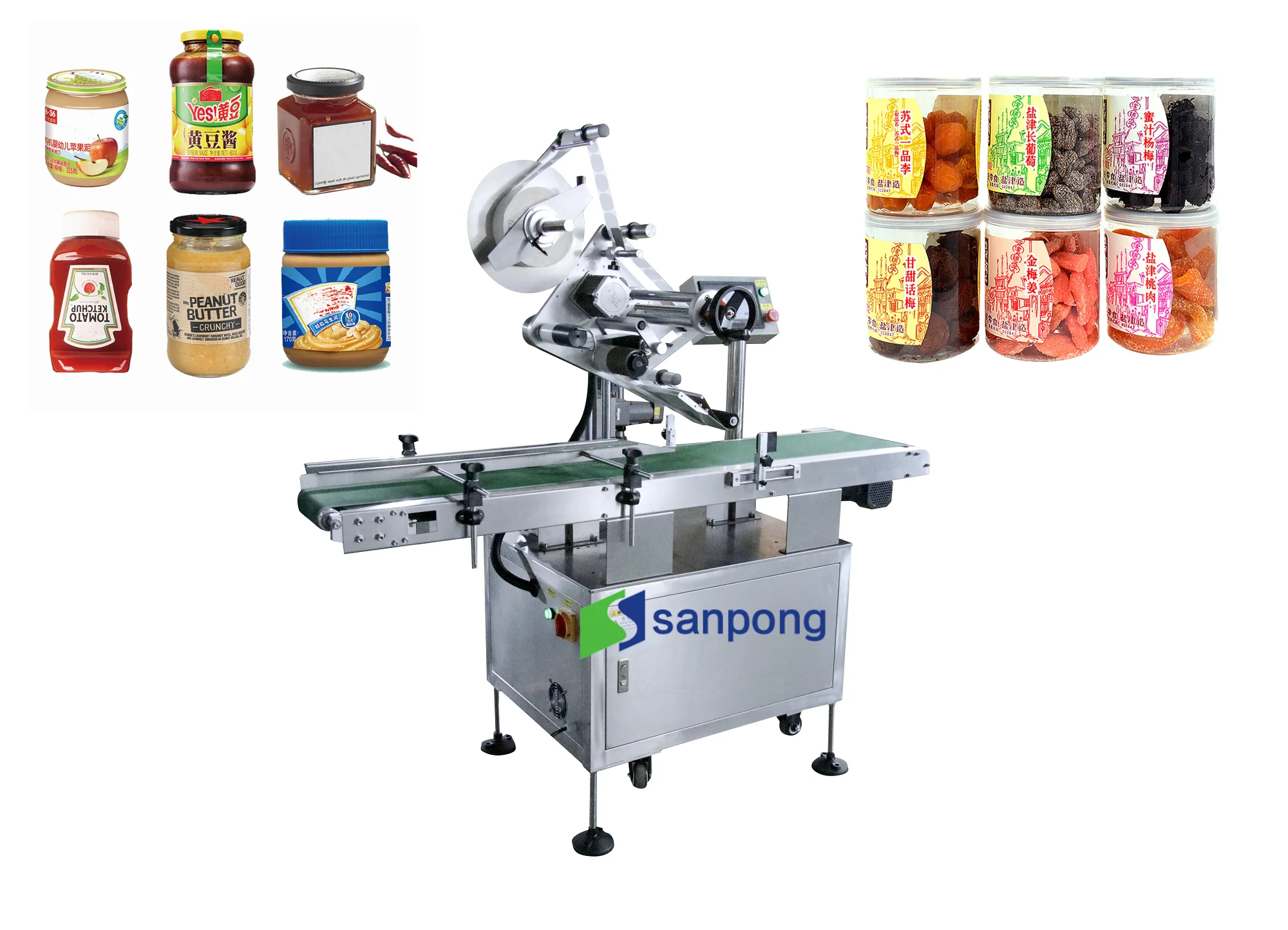 food manufacturer labeling machine for custom label waterproof self adhesive logo sticker plastic bottle