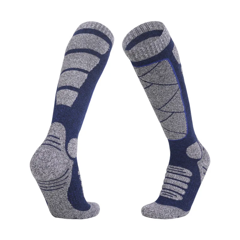 Зимние толстые спортивные походные носки на заказ шерстяные теплые merino для мужчин