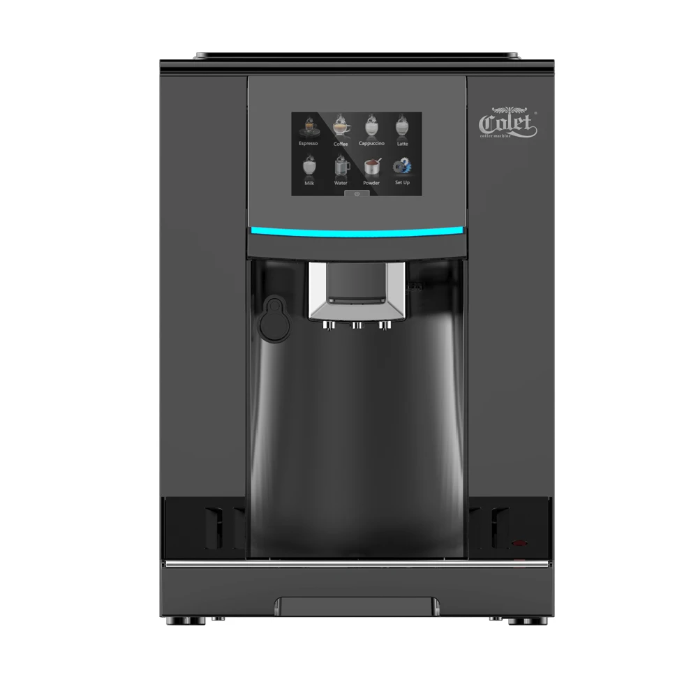 One Touch Black  Cappuccino Latte Espresso Fully Automatic  Coffee Making  Machine