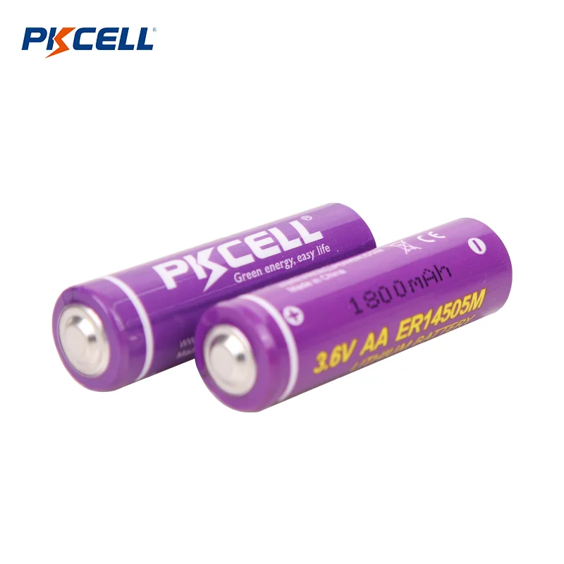 3.6v non rechargeable battery er14505m lithium battery for Automatic card machine