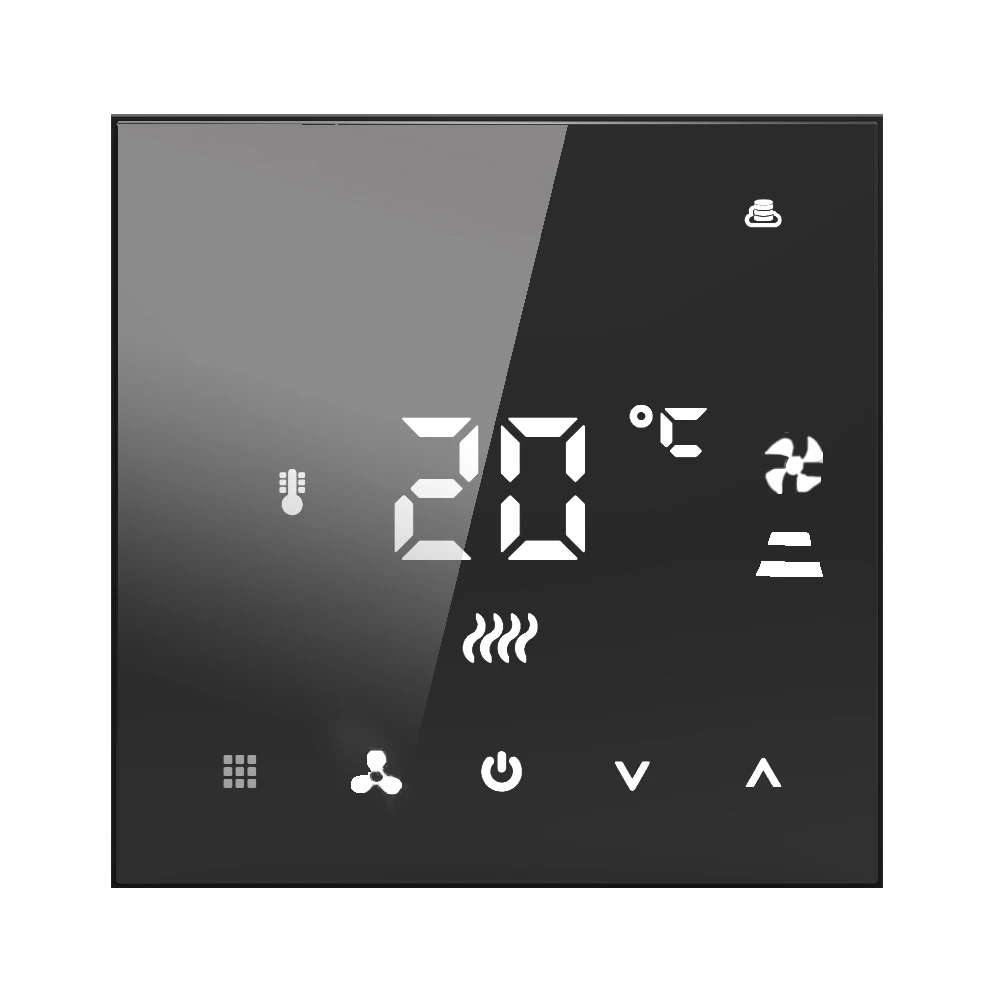 Oem odm air conditioner temperature controller fcu thermostat hvac system for home programmable wifi thermostat