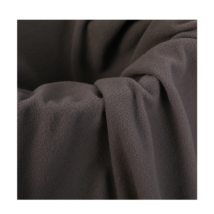 high quality knitted bamboo charcoal fleece fabric for Sanitary Pads baby diaper