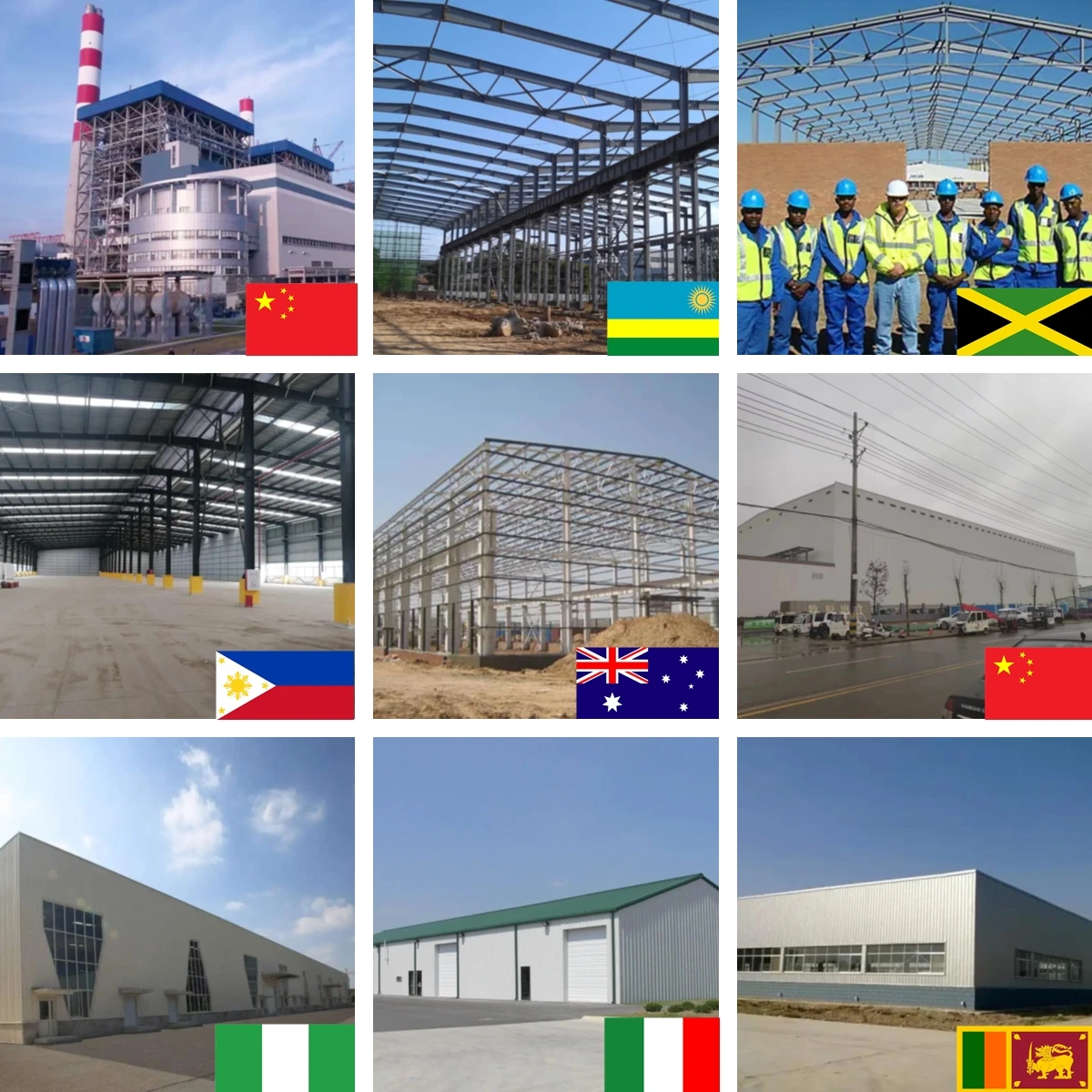 New Design Fast Build Industrial Steel Structure Building Steel Structure Factory/Warehouse