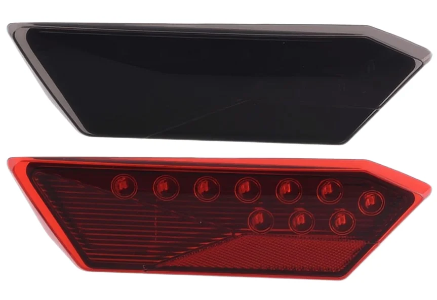 Pair Black Atv Polaris LED tail lights for Polaris 2014-16 RZR 900 1000 XP XP4  Rear Lamps