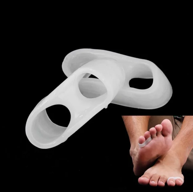 
Pad On The Toe Little Thumb Silicone Daily Use Toe Bunion Corrector Guard Straightener Finger Toe Separator Foot Care Tool 