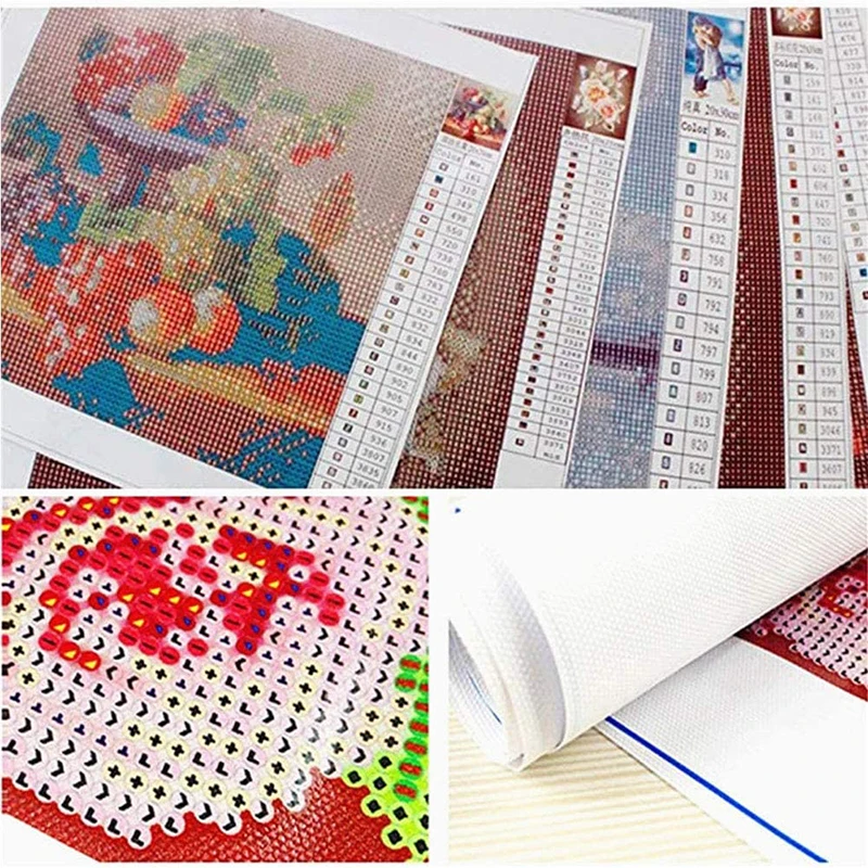 Handmade Art Flower Diamond Painting Set Hot Selling Wall Art Decoration