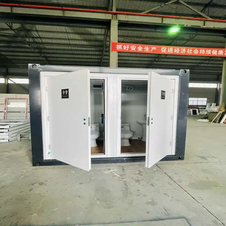 Public Mobile Toilets Cabin Outdoor Modular Block Ablution Shower Portable Container Bathroom Toilet