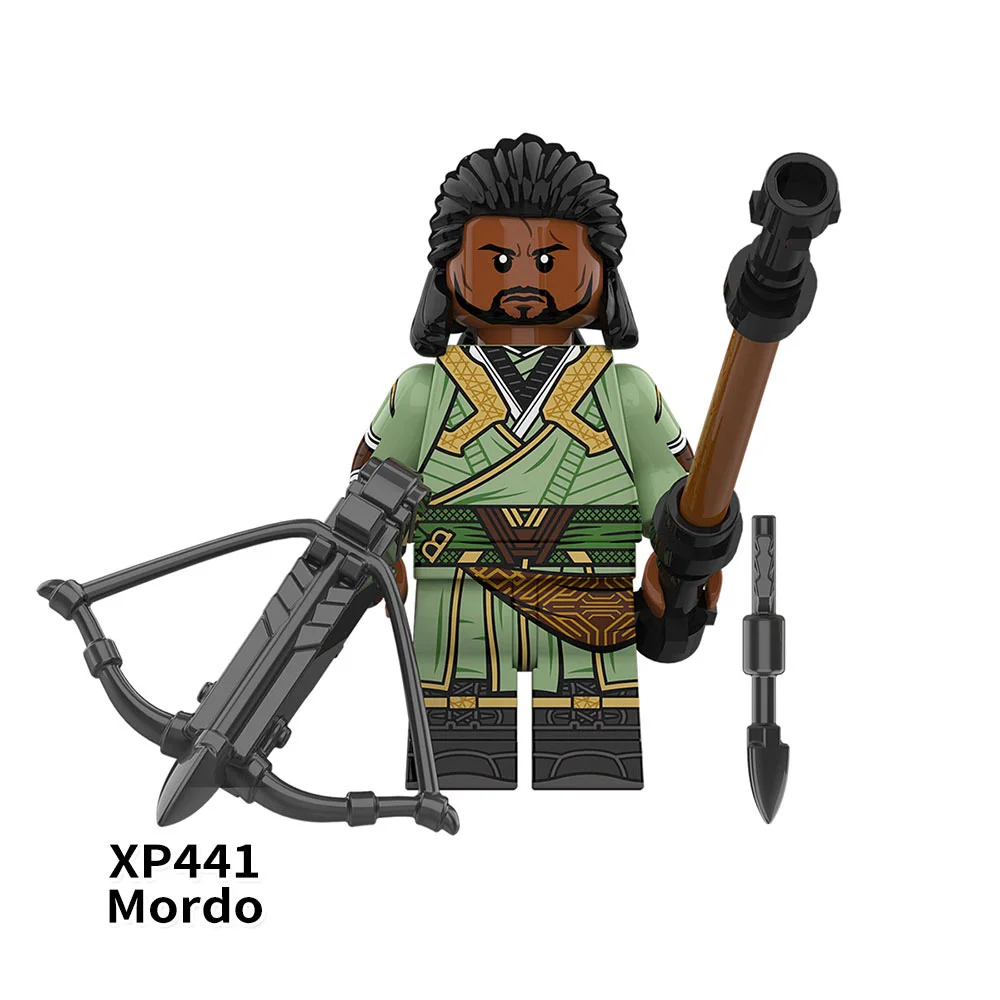 Super Heroes Guardian Doctor Strange Mordo Wong Building Block Action Figures Jujuetes Toys KT1057