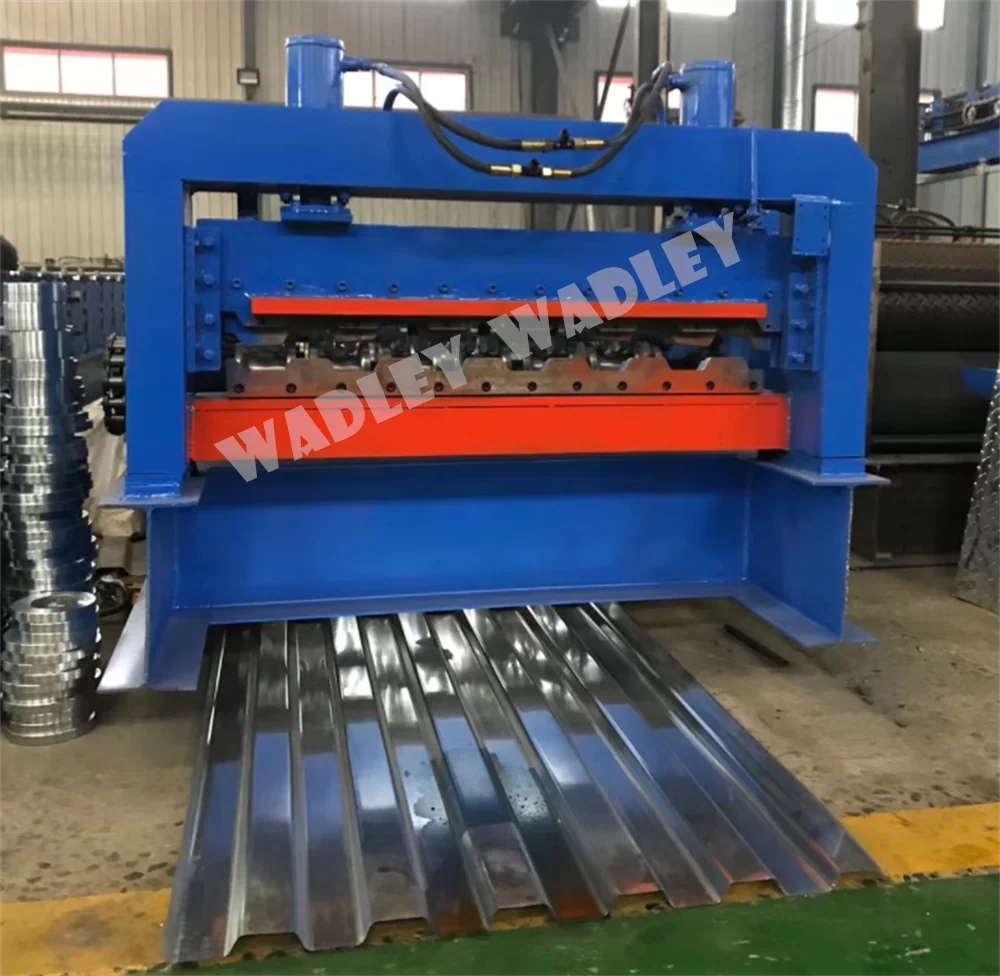 Wadley Car Box Container Plate Wall Panel Sheet Roll Forming Machine