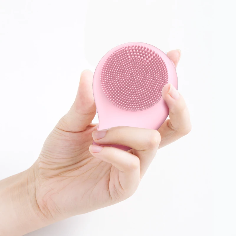 Guangdong Factory Wholesale Ultrasonic Deep Clean Face Brush Ergonomic Comfortable Waterproof Silicone Facial Massage Scr