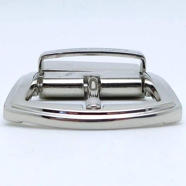 New 35mm Reversible Casual Belt Alloy Pin Buckles Perforated Design Belt Head Western Style Trouser Webbing Logo Made Zinc