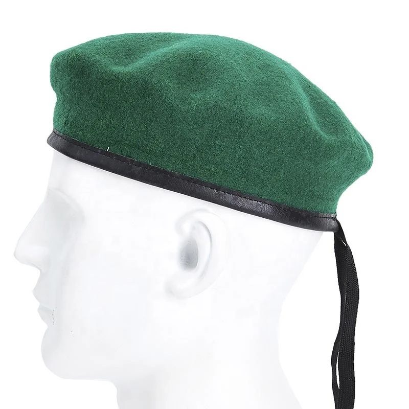Custom fashion wool beret security professional multicolor training beret tactical outdoor sports