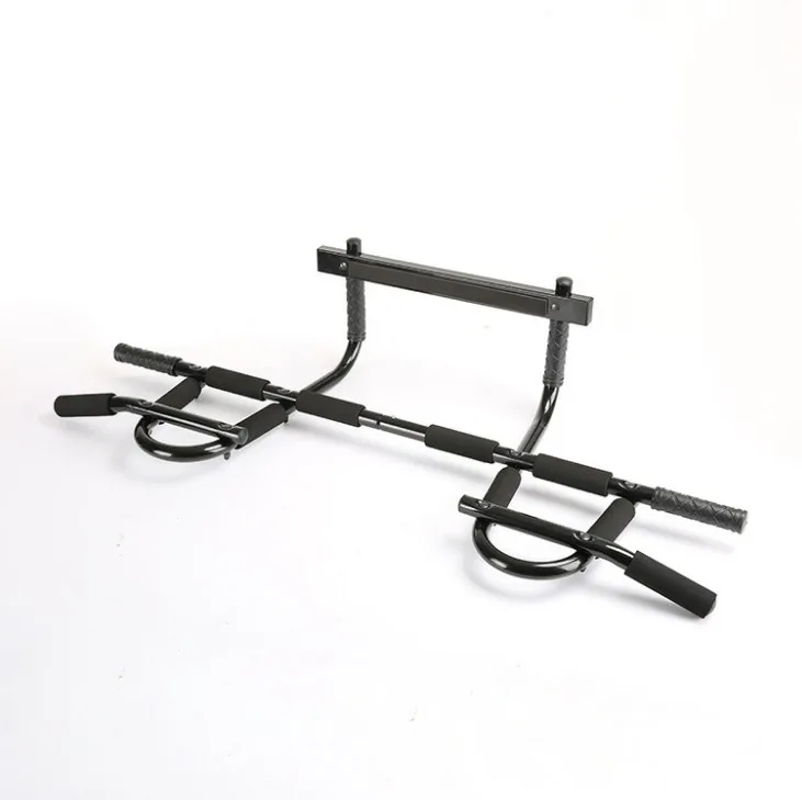 Adjustable Door Pull Up Bar For Home Fitness Auto Locking Horizontal Doorway Chin up Bar