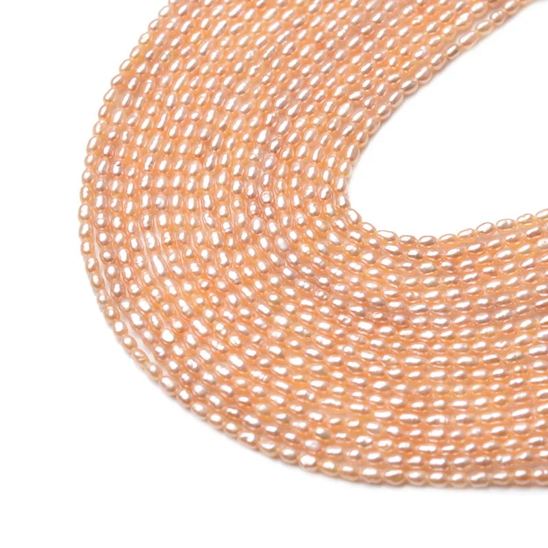 Hobbyworker, 2-2,5 мм, разноцветные бусины из пресноводного жемчуга для изготовления ювелирных изделий