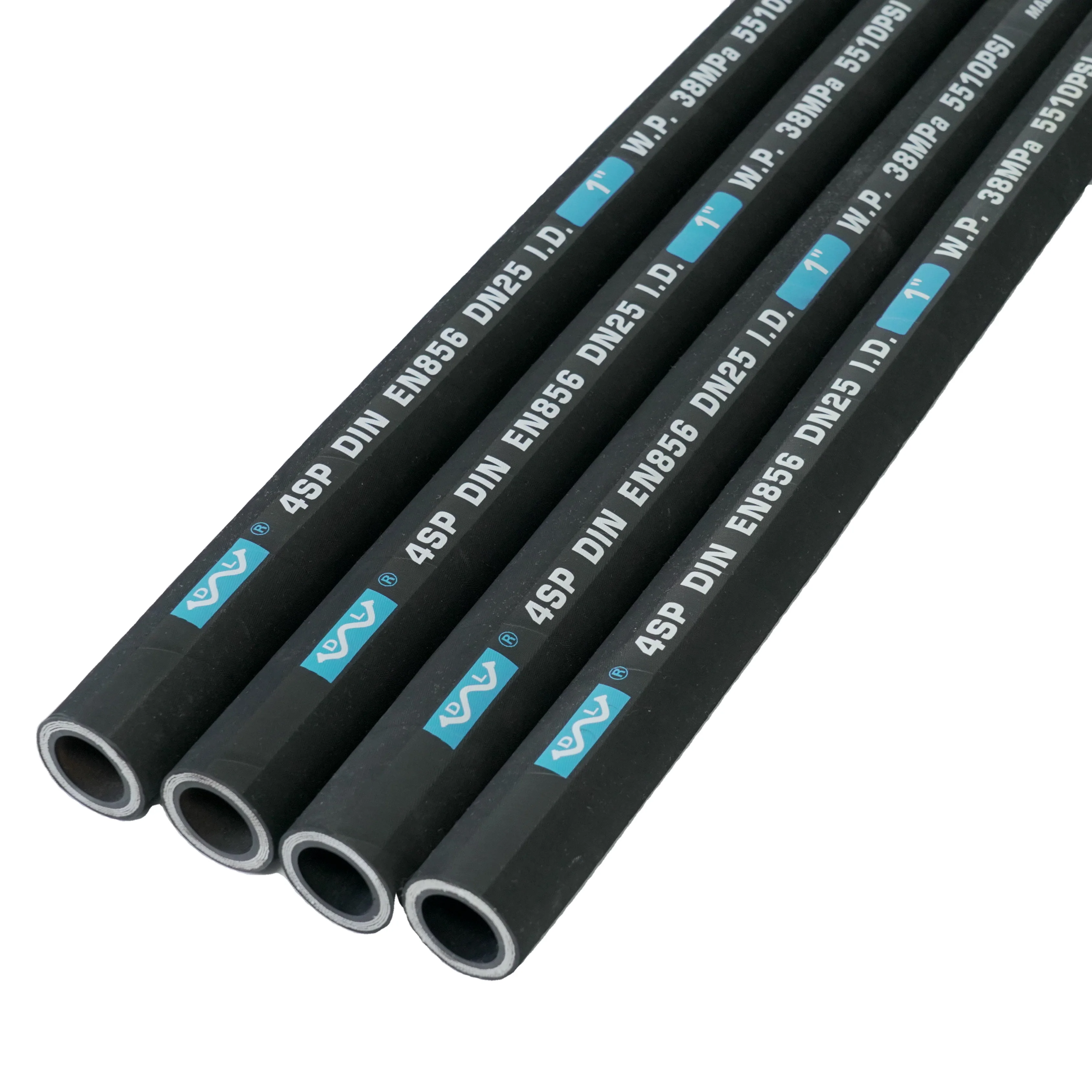 minging industry hydraulic hose  1 or 2 wire    4 wire or 6 wire spiral hose flame resistant MSHA