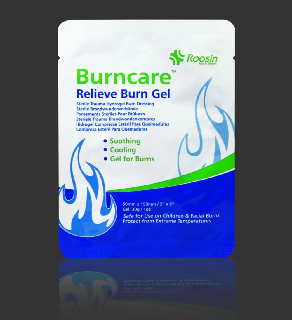 Burn care wound dressing burn gel dressing 10cm*10cm