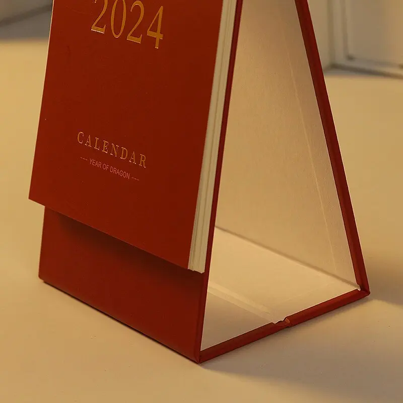 2024 custom 12 monthly planner cheap promotional printing calendar table calendar cheap desk calendar