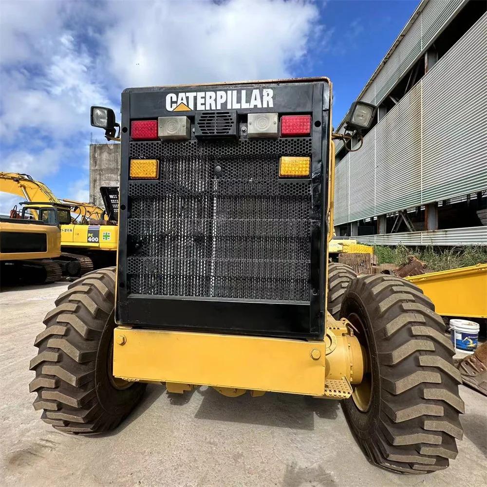Лидер продаж подержанные автогрейдеры CAT120K CAT140G CAT160K для продажи в Шанхае
