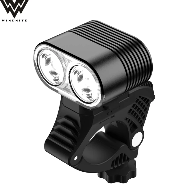 2000 lumens 2 Led Bike Light Bicycle Headlight Headlamp Cycle Front Light for Bicycle Frame Handlebar