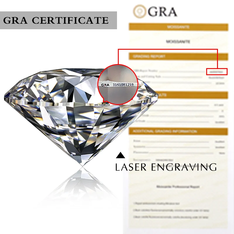 luxury Hiphop Men Women Fine Jewelry Iced Out 10k Gold  VVS Moissanite Diamond Star Ring With GRA Certificate