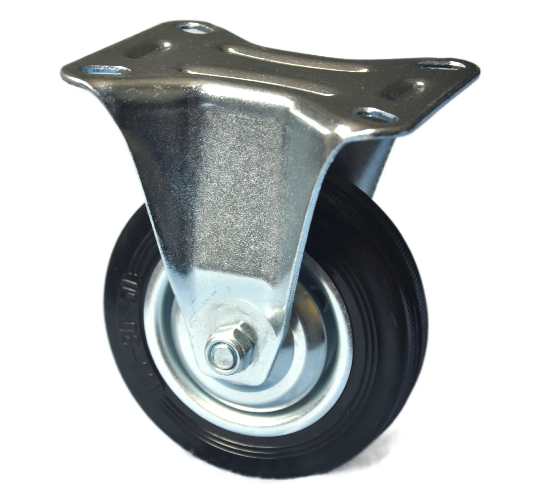 Исходные Заводские товары, 100 мм стальной сердечник, промышленное резиновое колесо