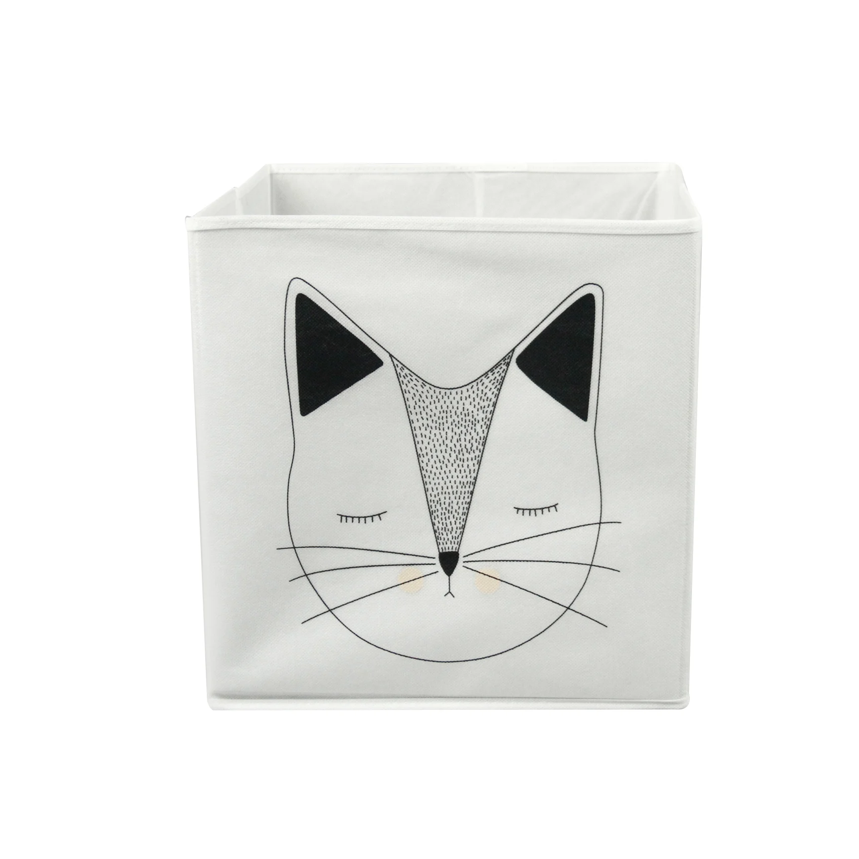 High Quality Collapsible Non Woven Storage box Home Decorative Foldable Clothes Fabric Storage Box