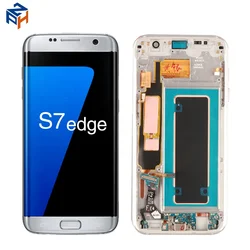 Original For Samsung Galaxy S7 Edge G935F S8 S10 Plus Display Lcd Screen Replace For S6 S9 S20 Lcds Assembly With Frame